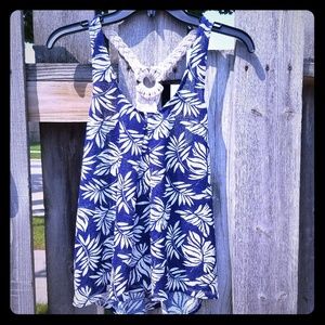 Lily White Racerback Tank.